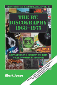 Front jacket of The B&C Discography 1968-1975 (2nd ed.)