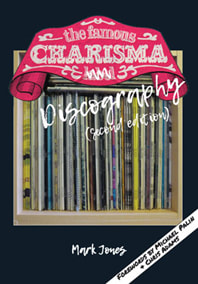 Front jacket of The Famous Charisma Discography (2nd ed.)