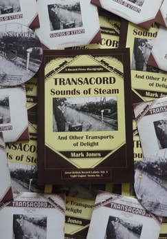 Front jacket of of 'Transacord: Sounds of Steam' by Mark Jones