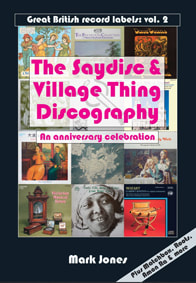 Front jacket of The Saydisc & Village Thing Discography
