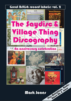 Jacket illustration and link to information about The Saydisc & Village Thing Discography
