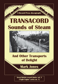 Front jacket of Transacord: Sounds of Steam (1st ed.)